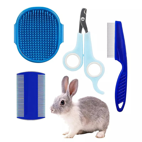 4-Set Grooming Kit for Bunnies