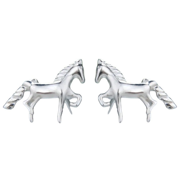 Amazing S925 Silver Horse Earrings