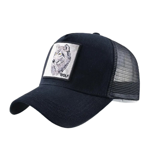 Wolf Patch Retro Cap