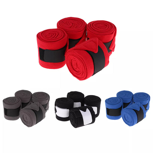 4 Pack Leg Protection Wraps for Horses