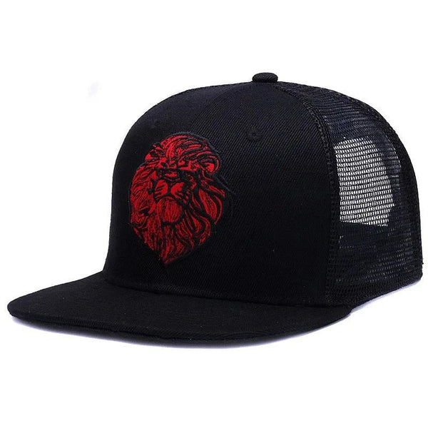 Unique Black Lion Casual Cap