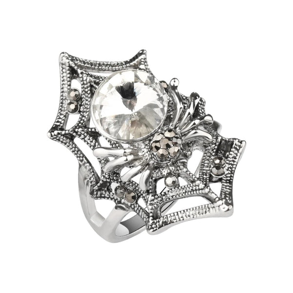 Spider Big Zircon Stone Ring