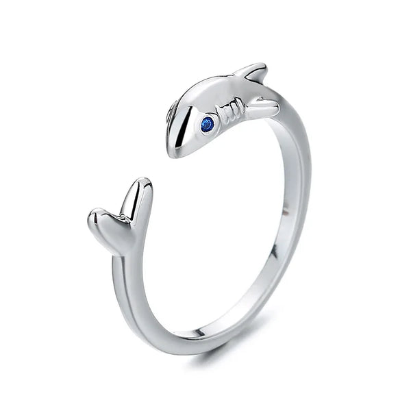 Simple Stunning Shark Ring