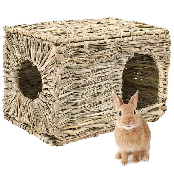 Foldable Woven Homes for Bunnies and Small Pets