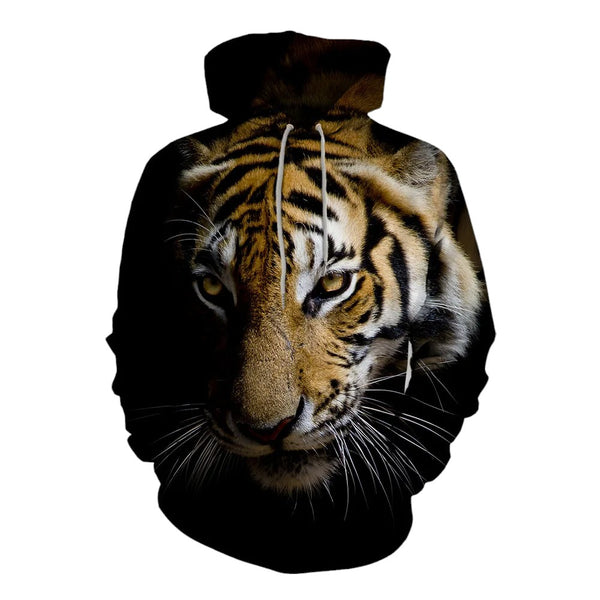 Chilling Tiger Hoodie