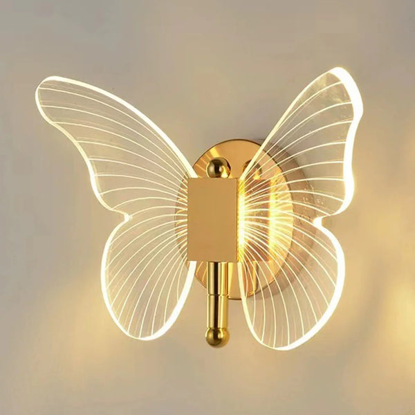 Stunning LED Butterfly Wall Light