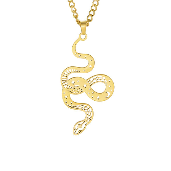 Simple Dreamy Snake Necklace