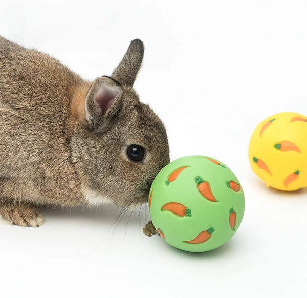 Treat Ball Slow Feeder Interactive Bunny Toy