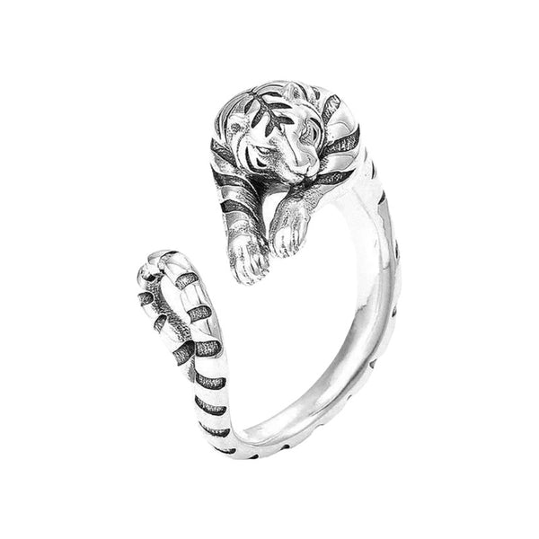 Amazing Tiger Open Ring