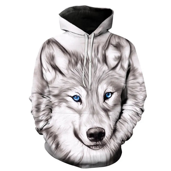 Beautiful Simple Wolf Hoodie