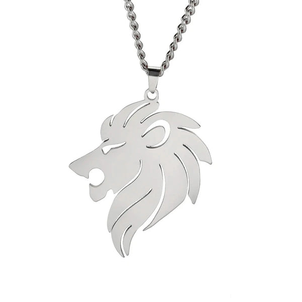 Handsome Lion Pendant Necklace