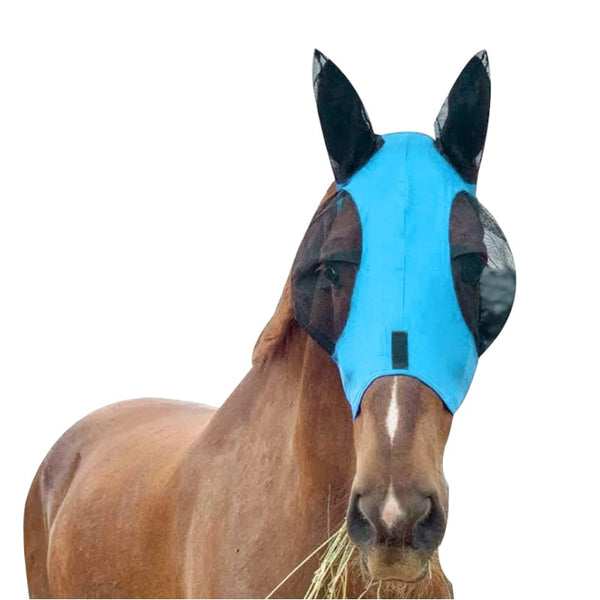 Anti-Fly Mesh Equine Mask for Horses