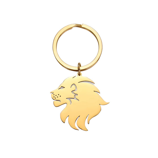 Lion with Amazing Mane Keychain