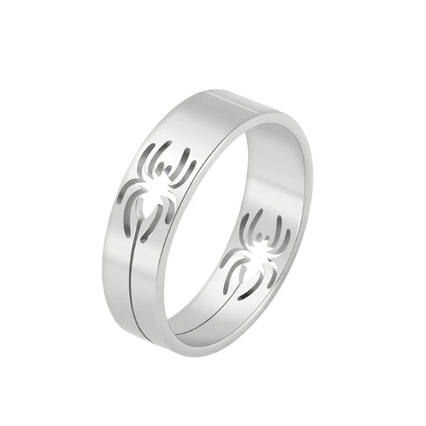 Gorgeous Stainless Steel Spider Ring