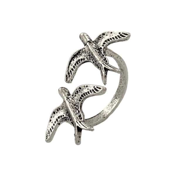 Sensational Flying Swallow Birds Ring