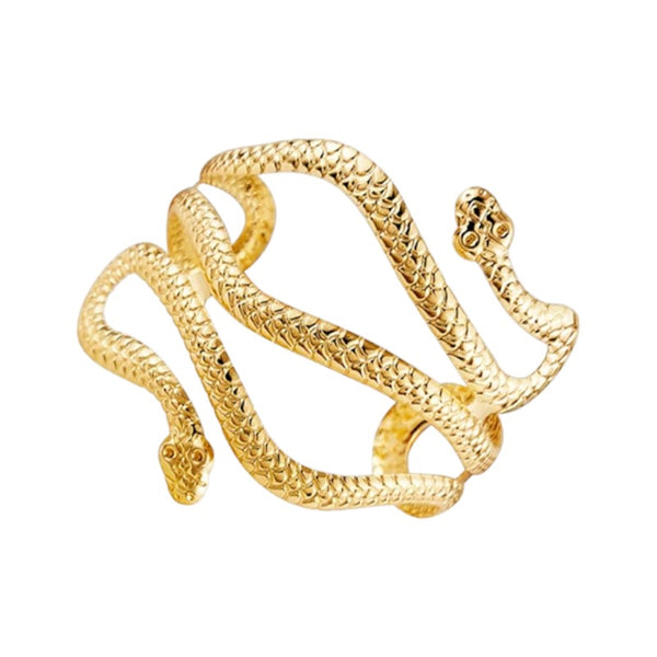 Open Snake Upper Arm Bangle Bracelet