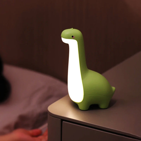 Cute Long Neck Dinosaur Night Lamp