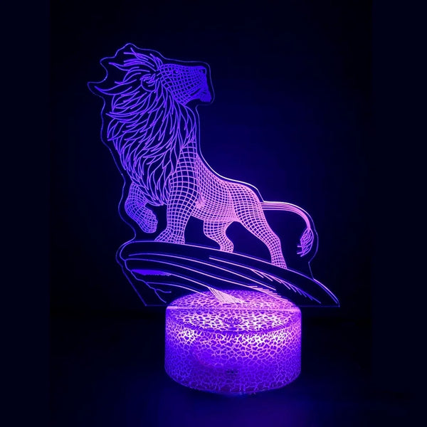 Lion King Style 3D Lamp