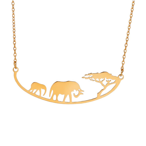 Unifying Elephant Peaceful Necklace